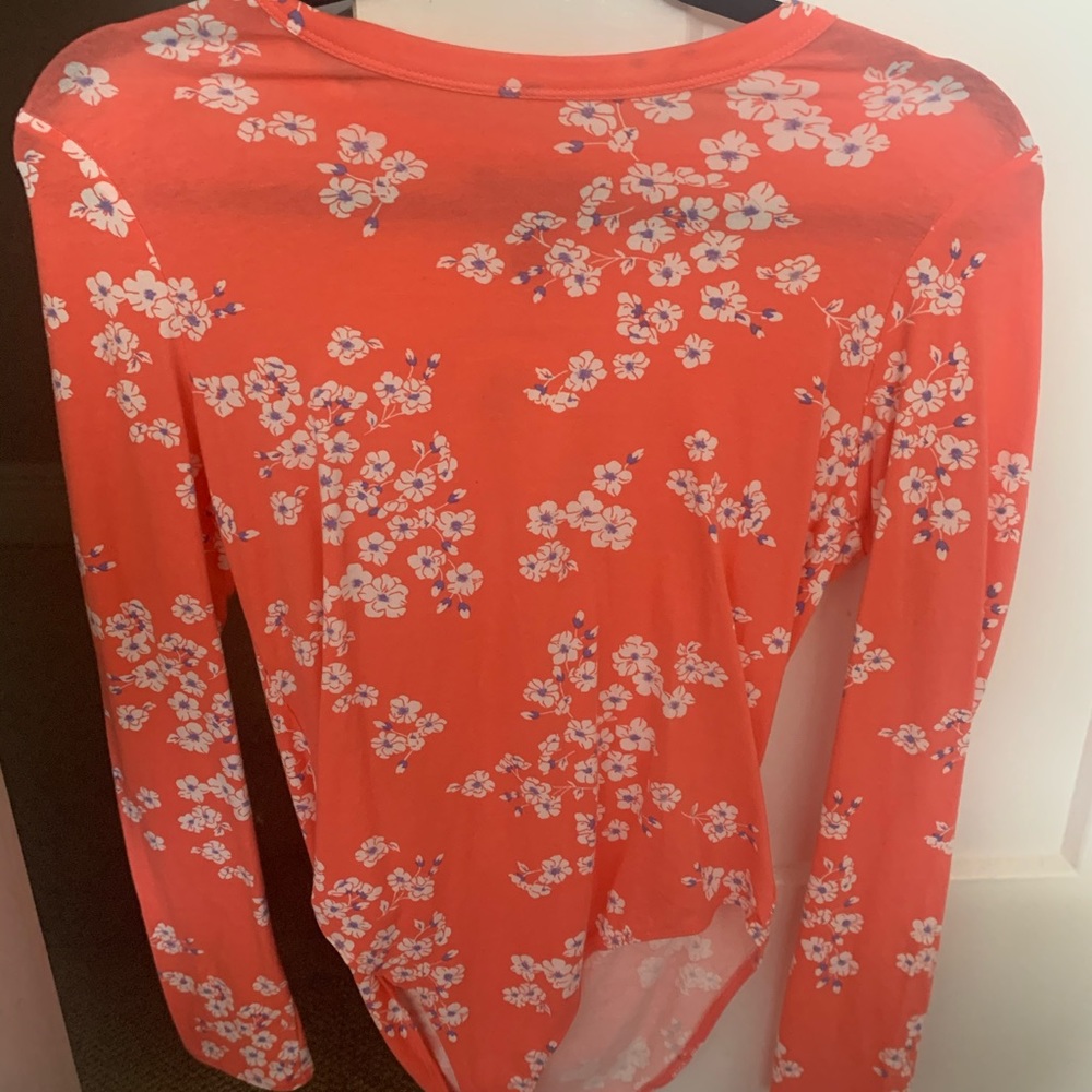 LONG SLEEVE FLORAL BODYSUIT